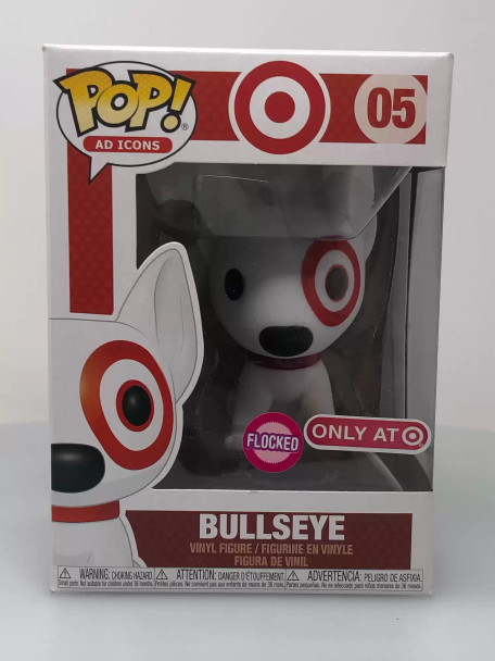 Funko POP! Ad Icons Bullseye (Flocked) #5 Vinyl Figure - (112198)