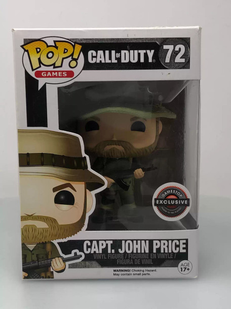 Funko POP! Games Call of Duty Capt. John Price #72 Vinyl Figure - (112088)