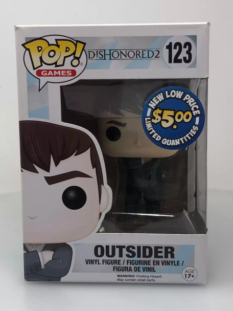 Funko POP! Games Dishonored Outsider #123 Vinyl Figure - (112090)