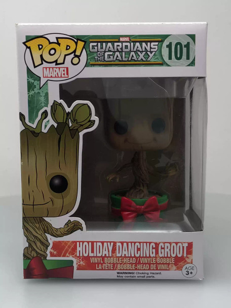 Funko POP! Marvel Guardians of the Galaxy Groot (Holiday) #101 Vinyl Figure - (112089)