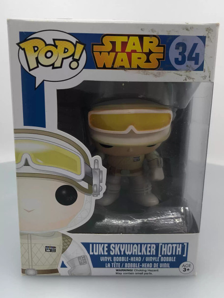 Funko POP! Star Wars Blue Box Luke Skywalker on Hoth #34 Vinyl Figure - (111579)