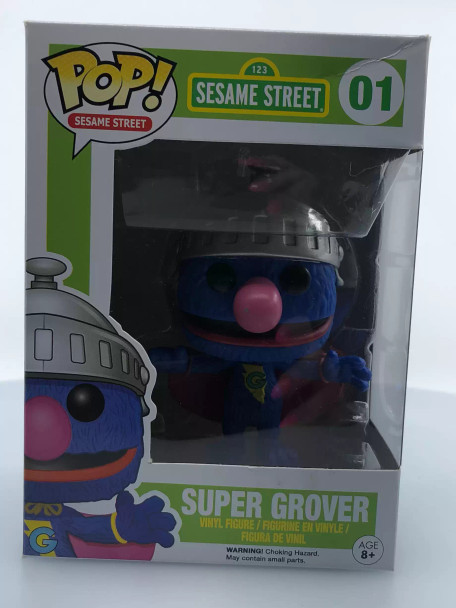 Funko POP! Television Sesame Street Grover (Super) Vinyl Figure - (106553)