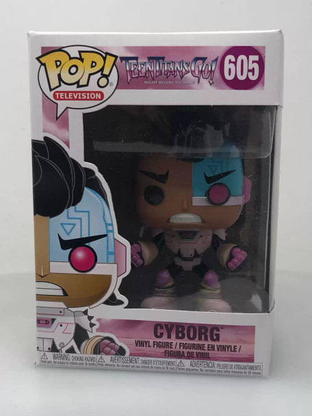 Funko POP! Television DC Teen Titans Go! Cyborg #605 Vinyl Figure - (111311)