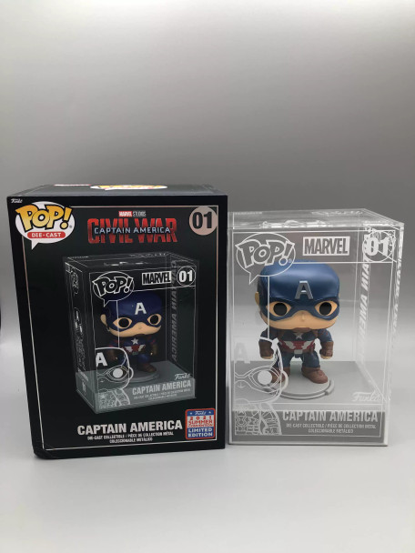 Funko POP! Marvel Captain America: Civil War Captain America #1 Vinyl Figure - (117732)