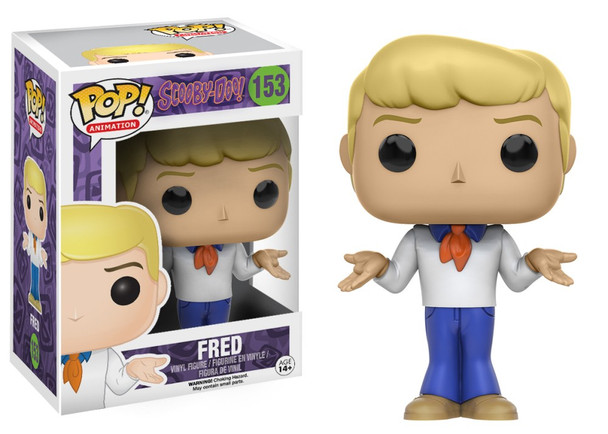 Funko POP! Animation Scooby-Doo Fred Jones #153 Vinyl Figure
