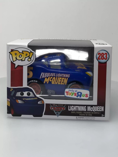 Funko POP! Disney Pixar Cars Lightning McQueen (Blue) #282 Vinyl Figure - (117056)