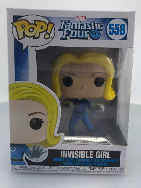 Funko POP! Marvel Fantastic Four Invisible Girl #558 Vinyl Figure - (117059)