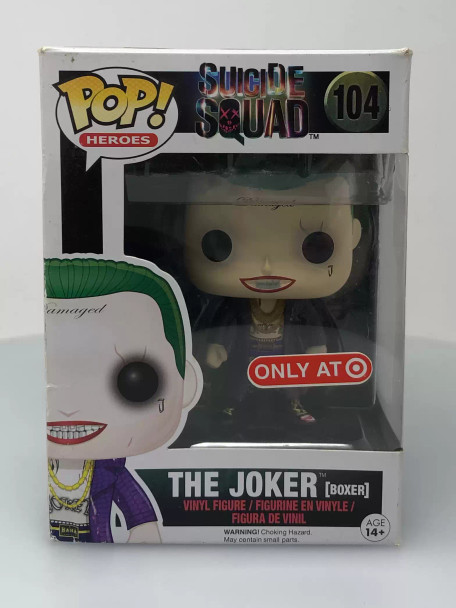 Funko POP! Heroes (DC Comics) Suicide Squad The Joker Boxer #104 Vinyl Figure - (117037)