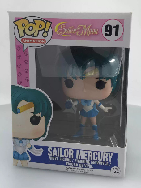 Funko POP! Animation Anime Sailor Moon Sailor Mercury #91 Vinyl Figure - (117028)