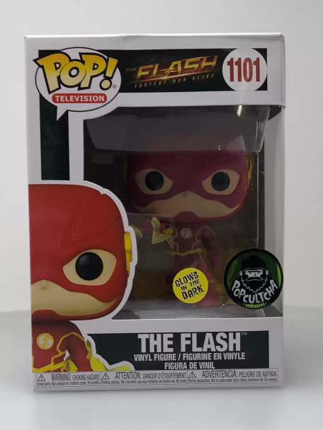 Funko POP! Television DC The Flash (Glow in the Dark) #1101 Vinyl Figure - (116751)