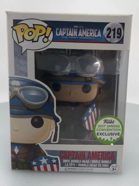 Funko POP! Marvel Captain America: Civil War Captain America (WWII) #219 - (116917)