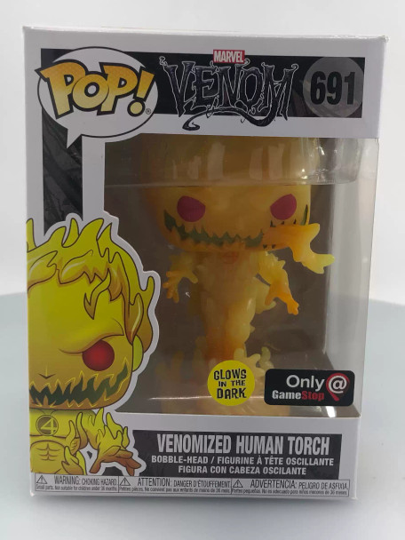 Funko POP! Marvel Venomized Human Torch #691 Vinyl Figure - (116923)