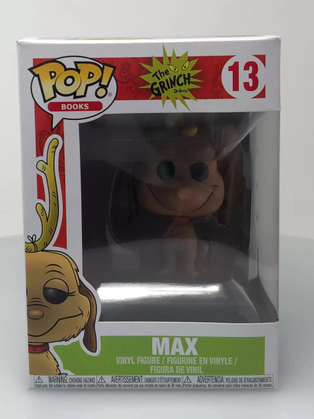 Funko POP! Books Dr. Seuss Max the Dog #13 Vinyl Figure - (116884)