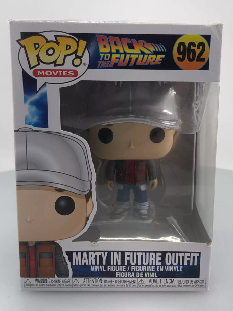 Funko POP! Movies Back to the Future Marty in Future Outfit #962 Vinyl Figure - (116897)