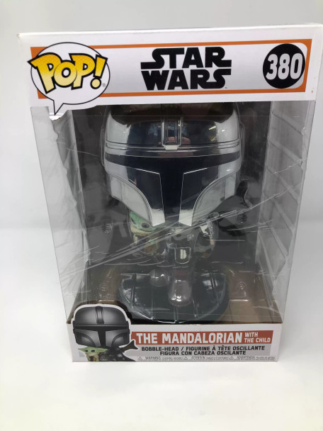 Mandalorian with The Child (Chrome & Supersized) #380 - (116263)