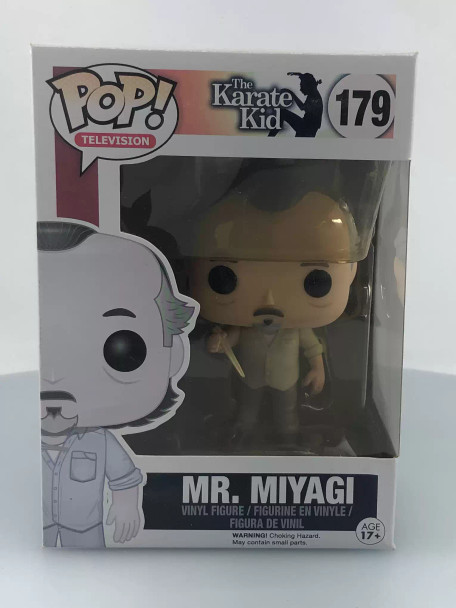Funko POP! Movies Karate Kid Mr. Miyagi #179 Vinyl Figure - (116820)