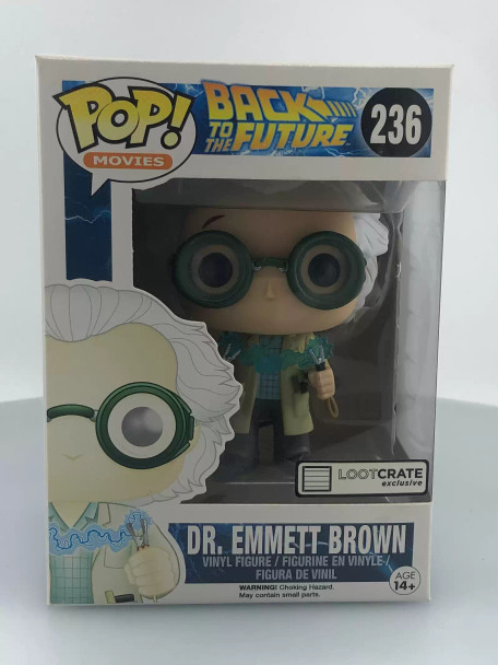 Funko POP! Movies Back to the Future Dr. Emmett Brown (Lightning) #236 - (116797)