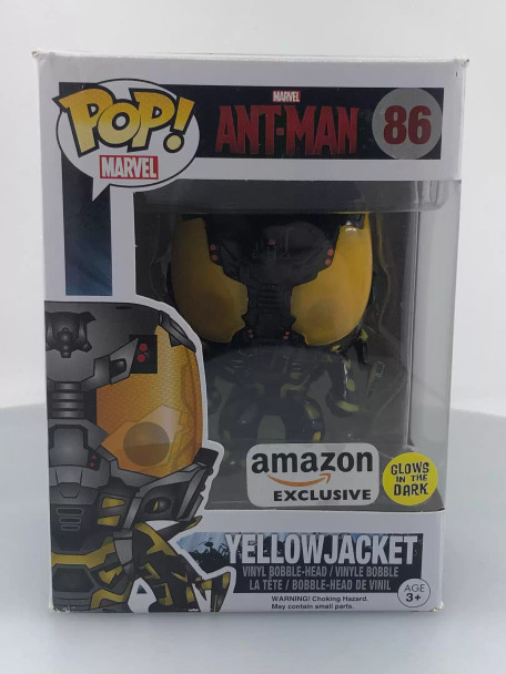 Funko POP! Marvel Ant-Man Yellowjacket (Glow in the Dark) #86 Vinyl Figure - (116827)
