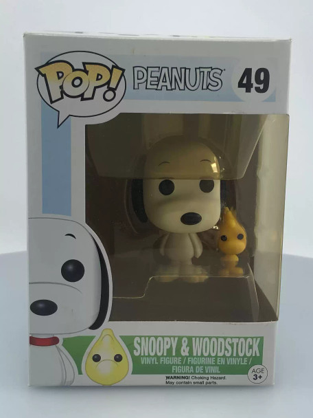 Funko POP! Animation Peanuts Snoopy & Woodstock #49 Vinyl Figure - (116787)