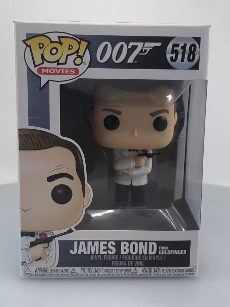 Funko POP! Movies James Bond 007 James Bond (Goldfinger) #518 Vinyl Figure - (116861)