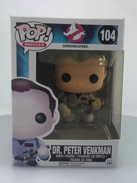 Funko POP! Movies Ghostbusters Dr. Peter Venkman #104 Vinyl Figure - (116818)