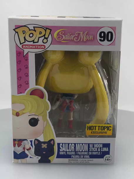 Funko POP! Animation Anime Sailor Moon with Moon Stick #90 Vinyl Figure - (116851)