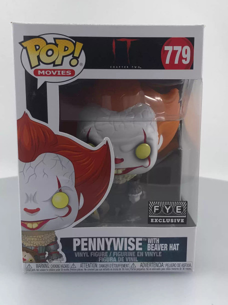 Funko POP! Movies IT: Chapter Two Pennywise with Beaver Hat #779 Vinyl Figure - (116845)