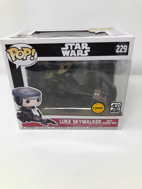 Funko POP! Star Wars Black Box Luke Skywalker with Speeder Bike (Chase) #228 - (116145)