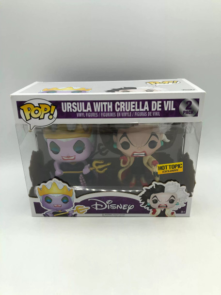 Funko POP! Disney Villains Ursula & Cruella de Vil Vinyl Figure - (115122)