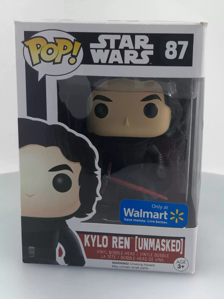 Funko POP! Star Wars The Force Awakens Kylo Ren Unmasked #87 Vinyl Figure - (116567)