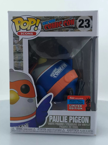 Funko POP! Icons NYCC Paulie Pigeon (Blue) #23 Vinyl Figure - (120858)