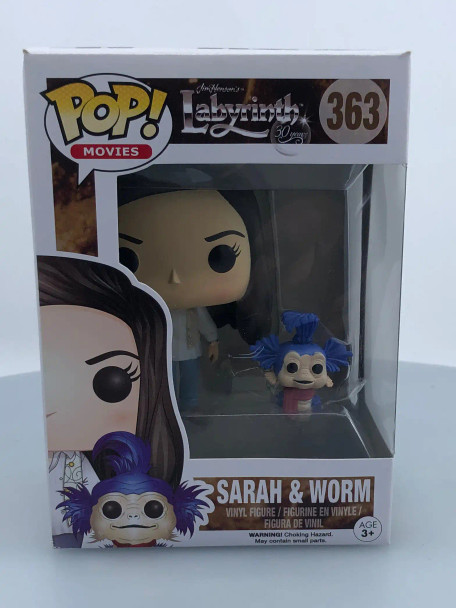 Funko POP! Movies Labyrinth Sarah with Worm #363 Vinyl Figure - (122878)