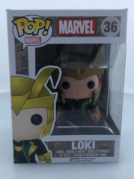 Funko POP! Marvel Thor Loki (Helmet) #36 Vinyl Figure - (136388)