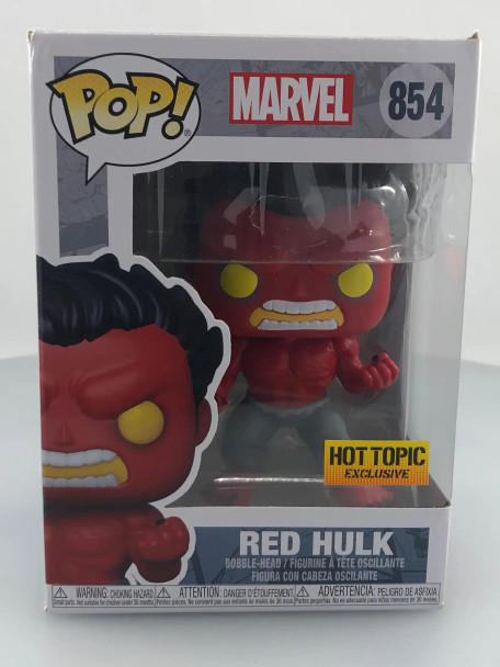 Funko POP! Marvel Red Hulk #854 Vinyl Figure - (138090)