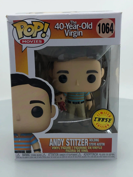 Andy holding Steve Austin (Chase) #1064 - (140550)