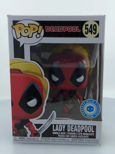 Funko POP! Marvel Lady Deadpool #549 Vinyl Figure - (143083)