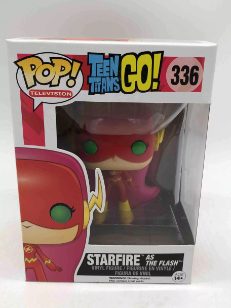 Funko POP! Television DC Teen Titans Go! Starfire as The Flash #336 Vinyl Figure - (54417)