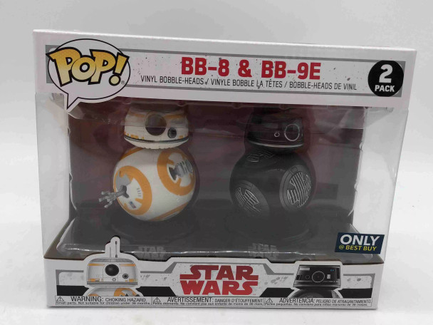 Funko POP! Star Wars The Last Jedi BB-8 & BB-9E Vinyl Figure - (54539)