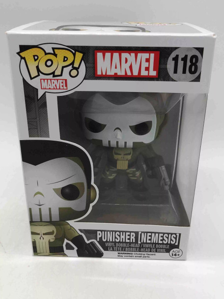 Funko POP! Marvel Punisher (Nemesis) #118 Vinyl Figure - (54512)