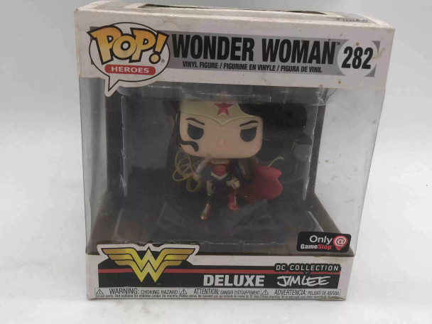 Funko POP! Heroes (DC Comics) DC Jim Lee Deluxe Wonder Woman #282 Vinyl Figure - (55143)