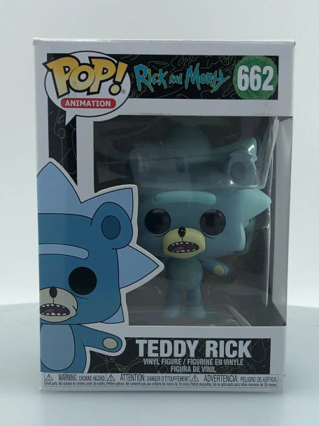 Funko POP! Animation Rick and Morty Teddy Rick #662 Vinyl Figure - (122980)