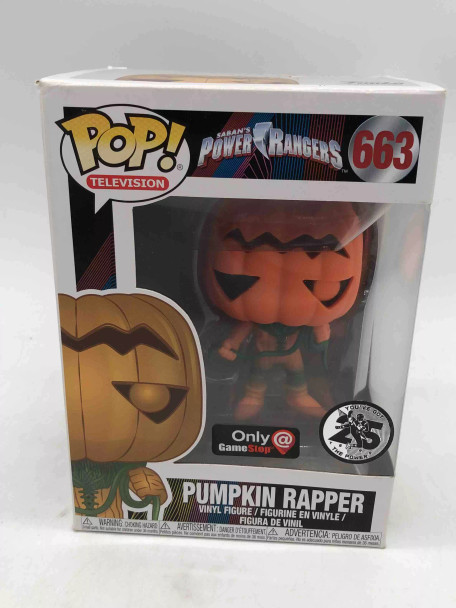 Funko POP! Television Power Rangers Pumpkin Rapper #663 Vinyl Figure - (54789)