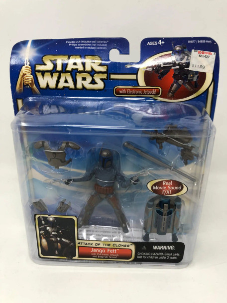 Star Wars Saga Deluxe Figures Jango Fett Action Figure - (143892)
