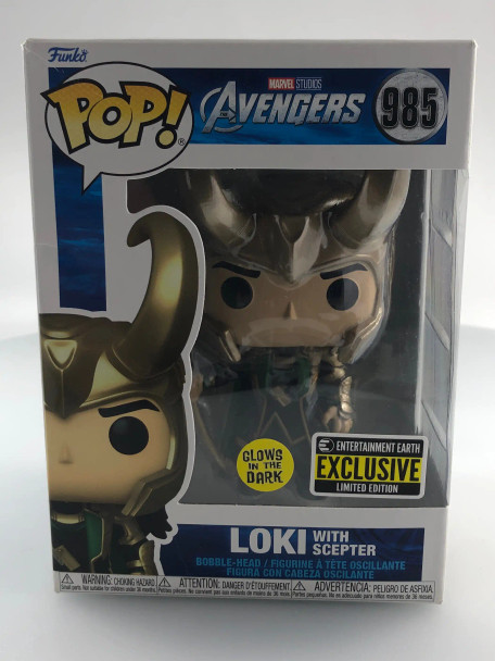 Funko POP! Marvel Avengers Loki #985 Entertainment Earth Exclusive Vinyl Figure - (141193)