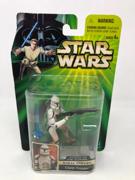 Star Wars Power of the Jedi Basic Figures Clone Trooper Action Figure - (141555)