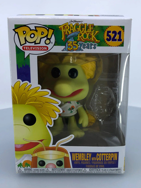 Funko POP! Television Fraggle Rock Wembley (with Doozer) #521 Vinyl Figure - (158047)