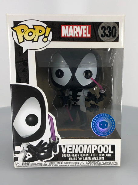 Funko POP! Marvel Spider-Man Venompool #330 Pop in a Box Exclusive Vinyl Figure - (159770)