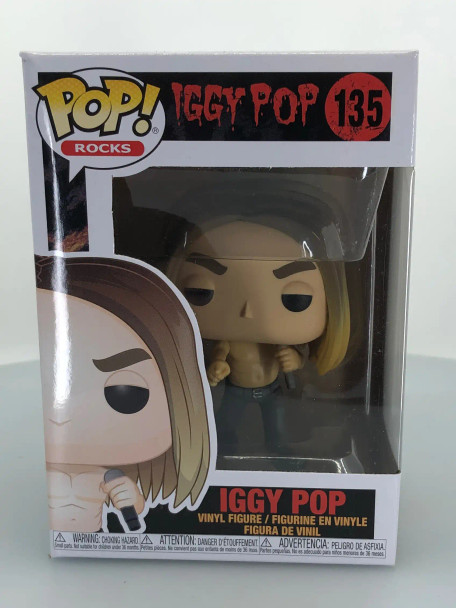 Funko POP! Rocks Iggy Pop #135 Vinyl Figure - (158177)