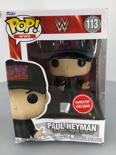 Funko POP! WWE Paul Heyman #113 GameStop Exclusive Vinyl Figure - (159122)