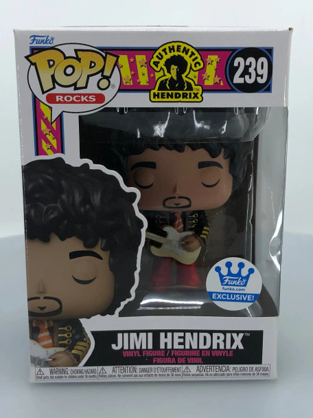 Funko POP! Rocks Jimi Hendrix #239 Funko Exclusive Vinyl Figure - (160660)